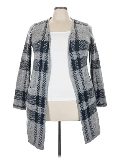 Pre-owned Apt. 9 Cardigan Sweater In Gray