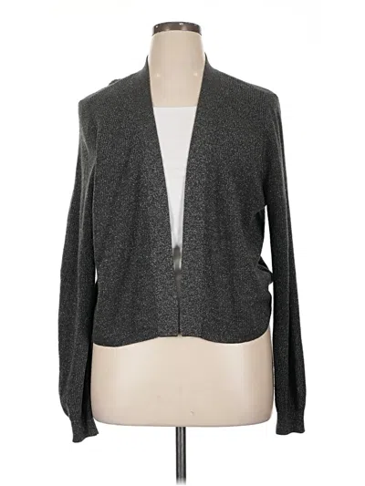 Pre-owned Apt. 9 Cardigan Sweater In Gray
