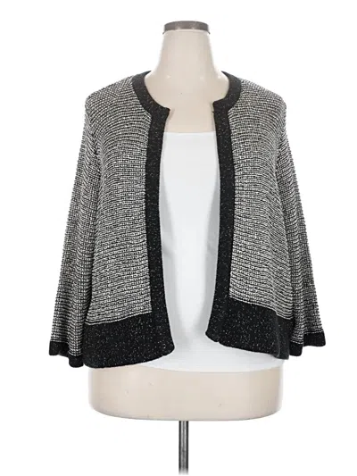 Pre-owned Apt. 9 Cardigan Sweater In Gray