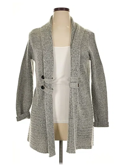 Pre-owned Apt. 9 Cardigan Sweater In Gray