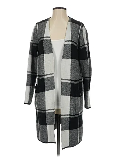 Pre-owned Apt. 9 Cardigan Sweater In Gray