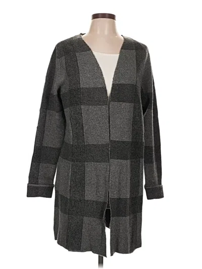 Pre-owned Apt. 9 Cardigan Sweater In Gray