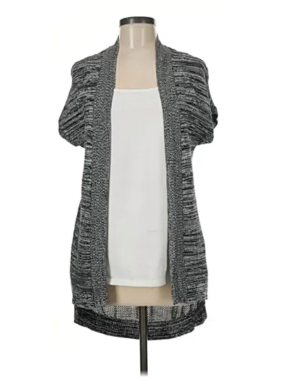 Pre-owned Apt. 9 Cardigan Sweater In Gray