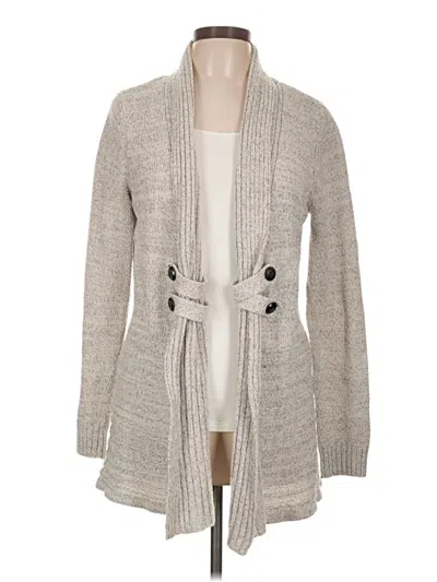 Pre-owned Apt. 9 Cardigan Sweater In Gray
