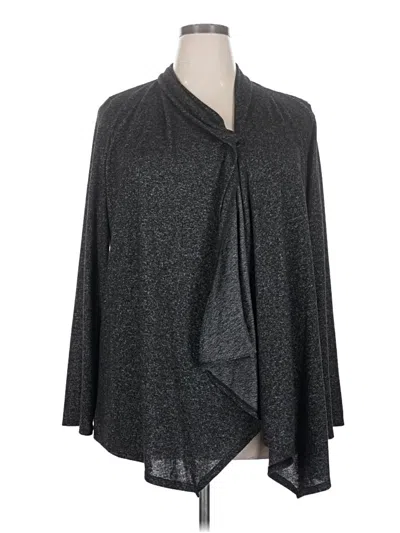 Pre-owned Apt. 9 Cardigan Sweater In Gray