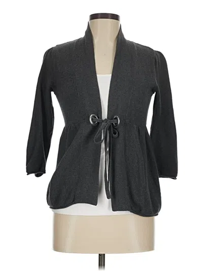 Pre-owned Apt. 9 Cardigan Sweater In Gray