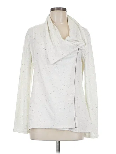 Pre-owned Apt. 9 Cardigan Sweater In Ivory