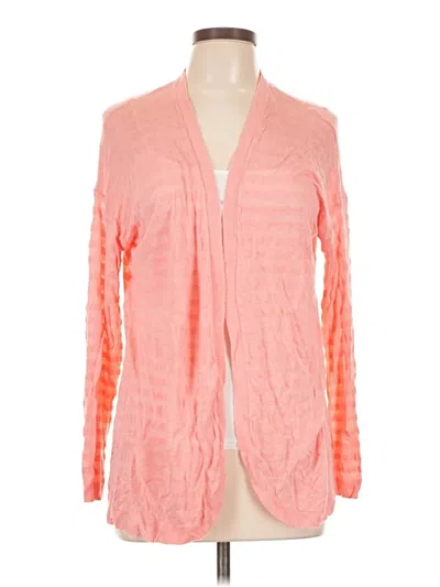 Pre-owned Apt. 9 Cardigan Sweater In Pink