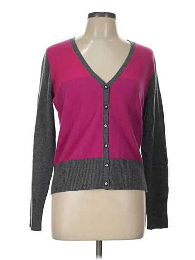 Pre-owned Apt. 9 Cardigan Sweater In Pink