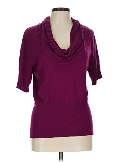 Pre-owned Apt. 9 Cardigan Sweater In Purple