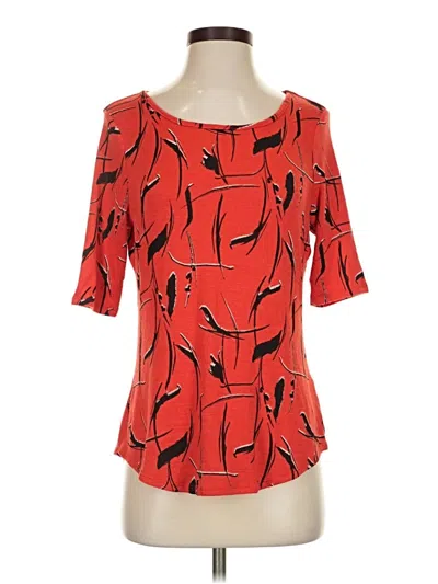 Pre-owned Apt. 9 Cardigan Sweater In Red