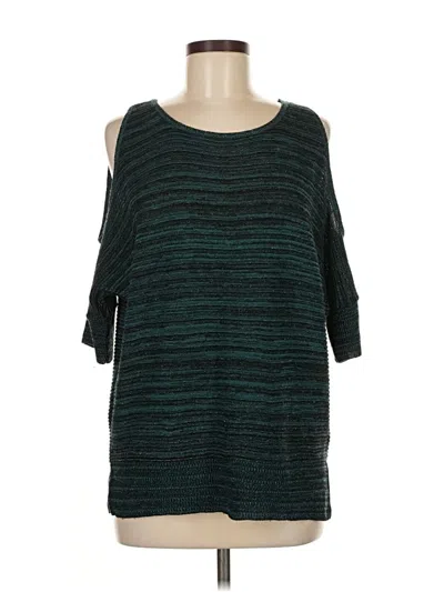 Pre-owned Apt. 9 Cardigan Sweater In Teal
