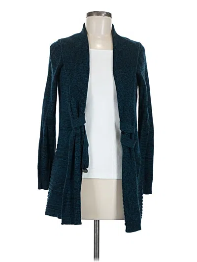 Pre-owned Apt. 9 Cardigan Sweater In Teal
