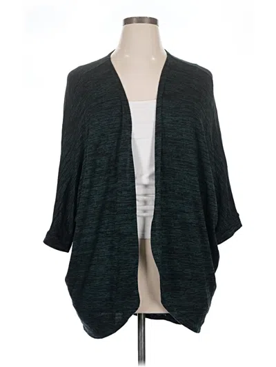 Pre-owned Apt. 9 Cardigan Sweater In Teal