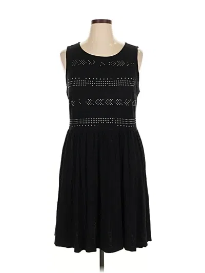 Pre-owned Apt. 9 Casual Dress In Black