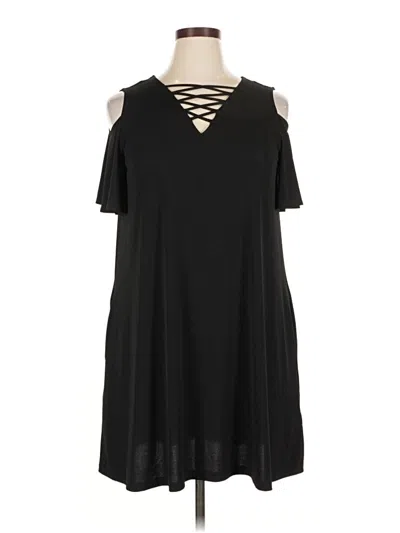 Pre-owned Apt. 9 Casual Dress In Black