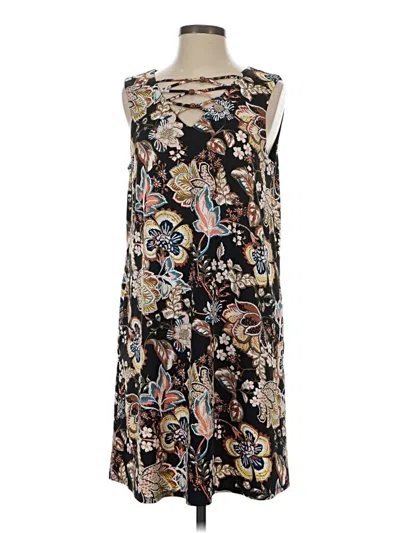 Pre-owned Apt. 9 Casual Dress In Black