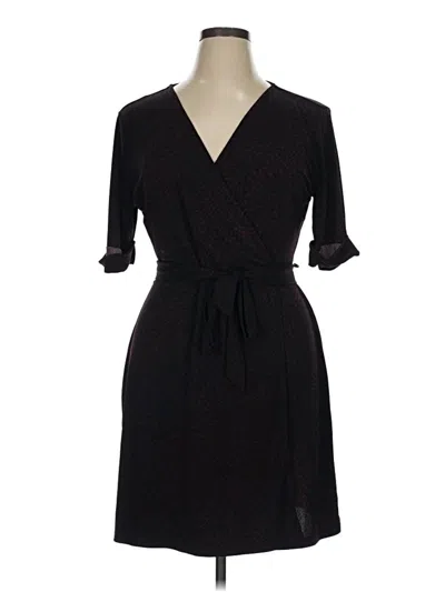 Pre-owned Apt. 9 Casual Dress In Black