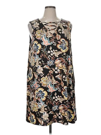 Pre-owned Apt. 9 Casual Dress In Black