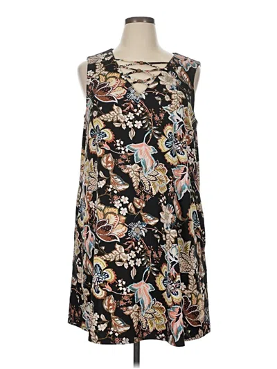 Pre-owned Apt. 9 Casual Dress In Black