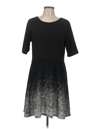 Pre-owned Apt. 9 Casual Dress In Black