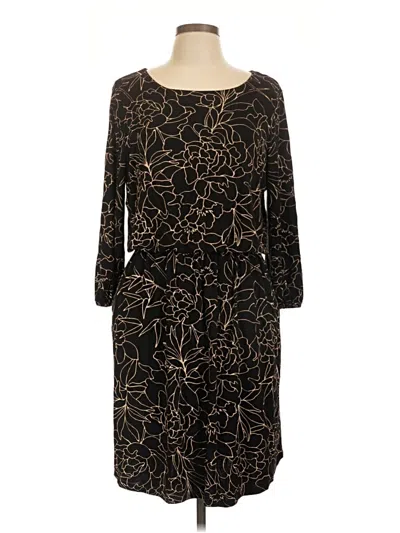 Pre-owned Apt. 9 Casual Dress In Black