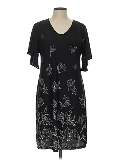 Pre-owned Apt. 9 Casual Dress In Black