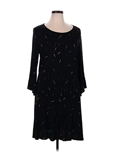 Pre-owned Apt. 9 Casual Dress In Black