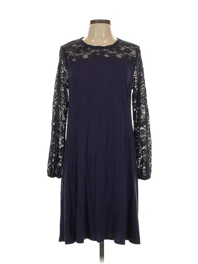 Pre-owned Apt. 9 Casual Dress In Blue