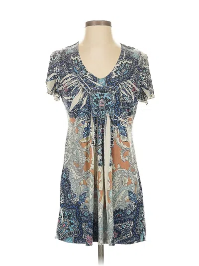 Pre-owned Apt. 9 Casual Dress In Blue