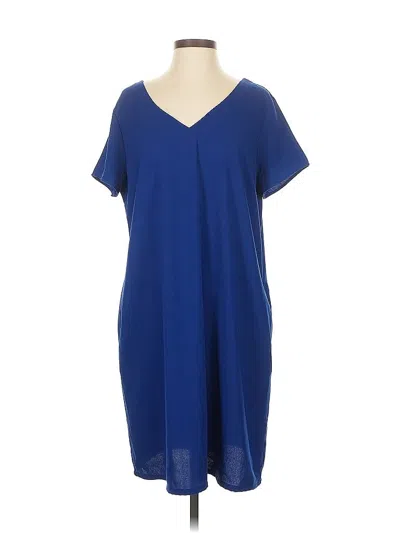Pre-owned Apt. 9 Casual Dress In Blue