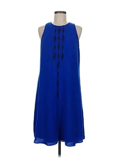 Pre-owned Apt. 9 Casual Dress In Blue
