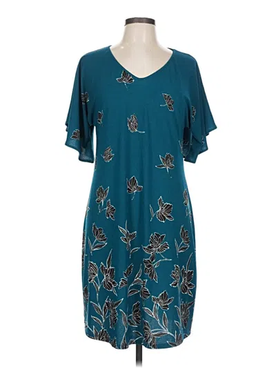 Pre-owned Apt. 9 Casual Dress In Blue