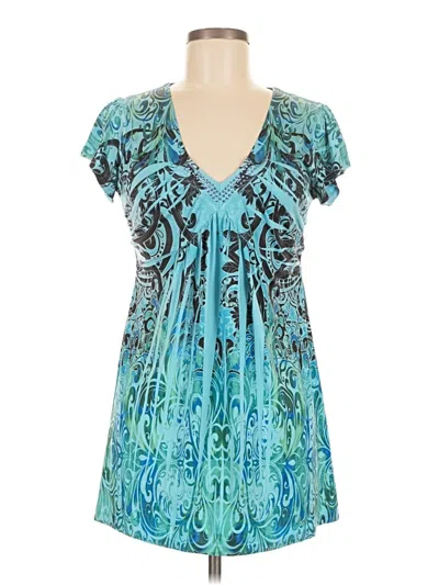 Pre-owned Apt. 9 Casual Dress In Blue