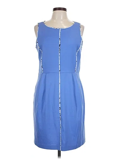Pre-owned Apt. 9 Casual Dress In Blue