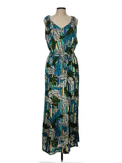 Pre-owned Apt. 9 Casual Dress In Blue