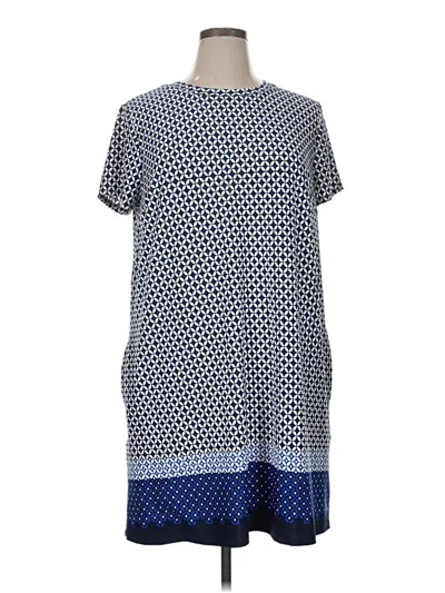 Pre-owned Apt. 9 Casual Dress In Blue