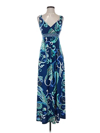 Pre-owned Apt. 9 Casual Dress In Blue