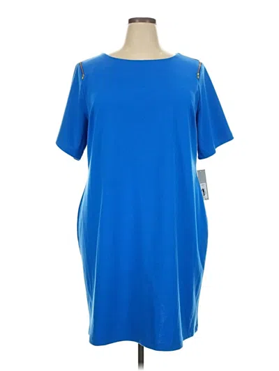 Pre-owned Apt. 9 Casual Dress In Blue