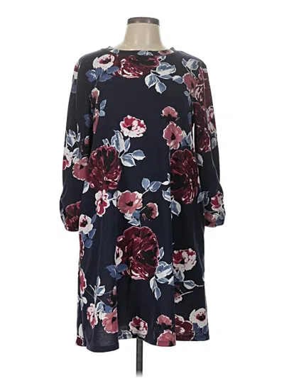 Pre-owned Apt. 9 Casual Dress In Blue