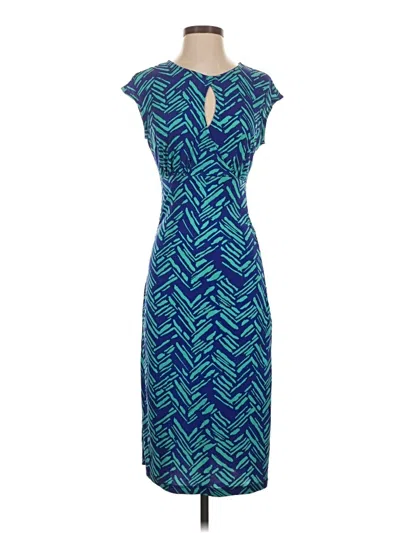 Pre-owned Apt. 9 Casual Dress In Blue
