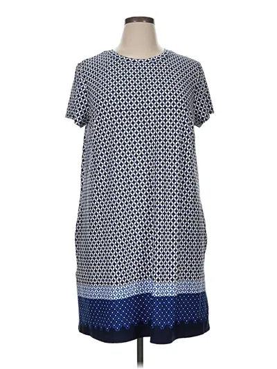 Pre-owned Apt. 9 Casual Dress In Blue