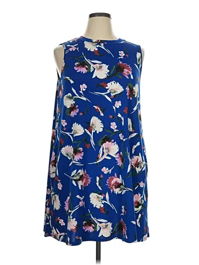 Pre-owned Apt. 9 Casual Dress In Blue