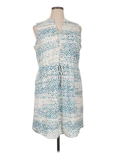 Pre-owned Apt. 9 Casual Dress In Blue
