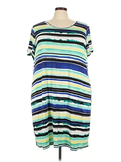 Pre-owned Apt. 9 Casual Dress In Blue