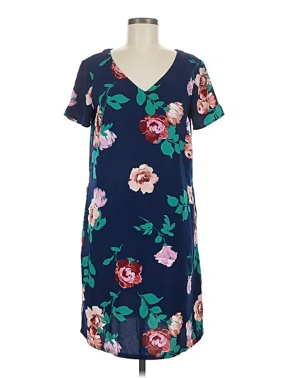Pre-owned Apt. 9 Casual Dress In Blue