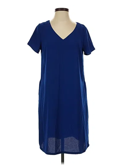 Pre-owned Apt. 9 Casual Dress In Blue