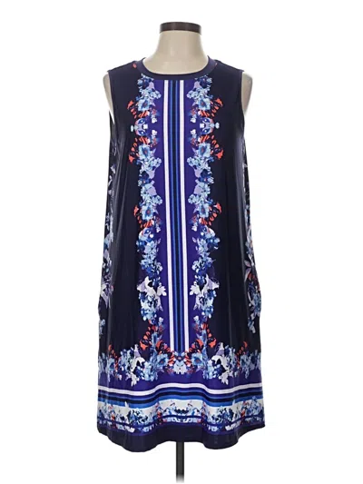 Pre-owned Apt. 9 Casual Dress In Blue