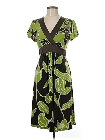 Pre-owned Apt. 9 Casual Dress In Brown