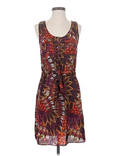 Pre-owned Apt. 9 Casual Dress In Brown
